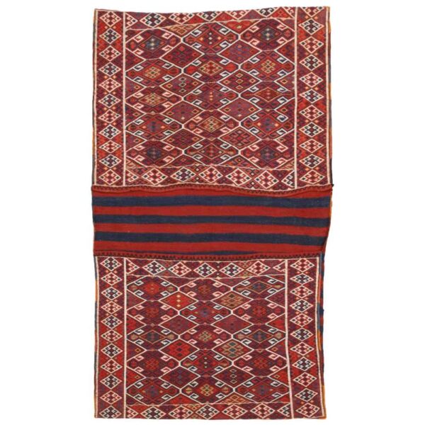 Vintage Persische Satteltasche – Handgewebt & Second-Hand Tōbrag - Ghochan