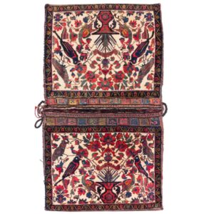 Vintage Persische Satteltasche – Handgewebt & Second-Hand Tōbrag – Kian
