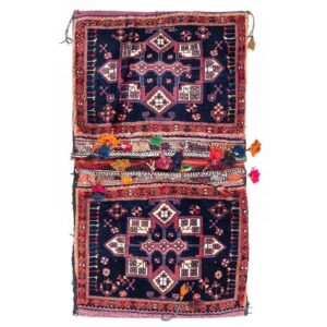 Vintage Persische Satteltasche – Handgewebt & Second-Hand Tōbrag – Soha