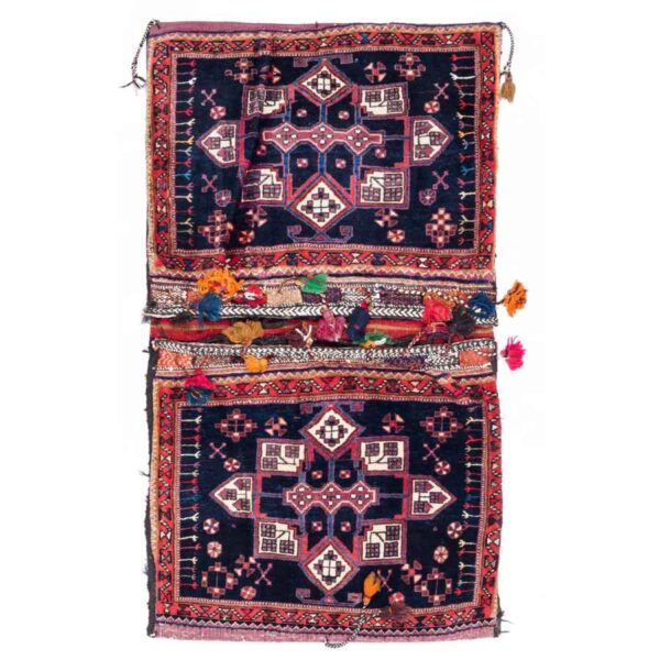 Vintage Persische Satteltasche – Handgewebt & Second-Hand Tōbrag - Soha