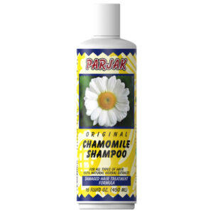 Parjak Kamille Shampoo für alle Haartypen – Beruhigend & Entspannend (Packung mit 4)