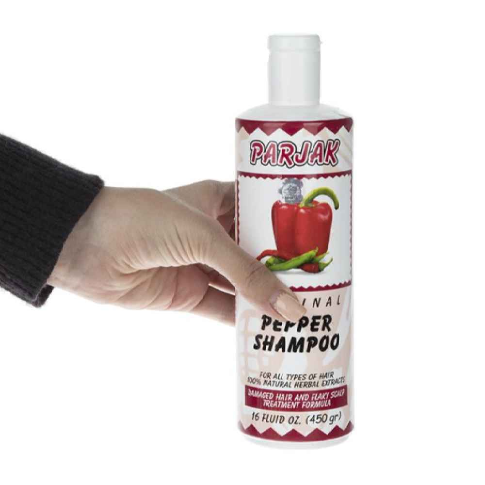 Parjak Pfeffer Shampoo – Fördert Haarwuchs, 4er Pack