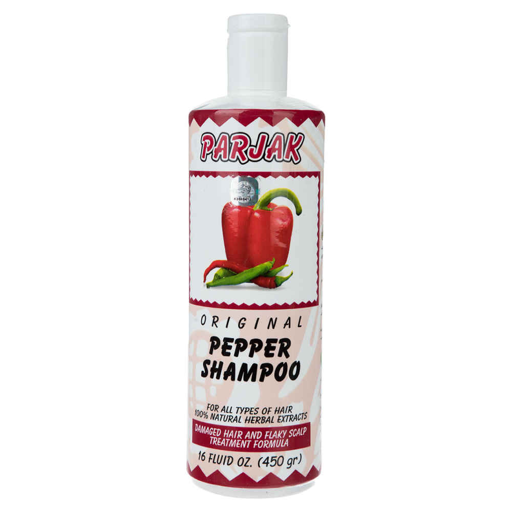 Parjak Pfeffer Shampoo – Fördert Haarwuchs, 4er Pack