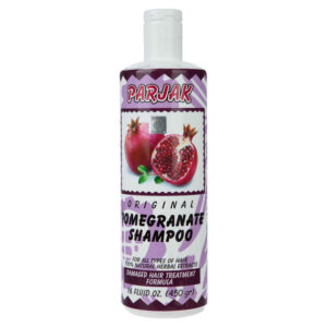 Parjak Granatapfel Shampoo für alle Haartypen – Reich an Antioxidantien & Nährend (Packung mit 4)