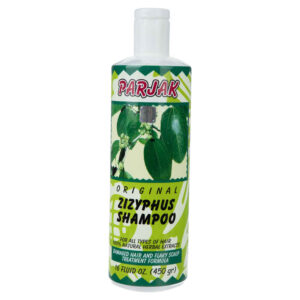 Parjak Zizyphus Shampoo für alle Haartypen – Natürliche Reinigung & Stärke (Packung mit 4)