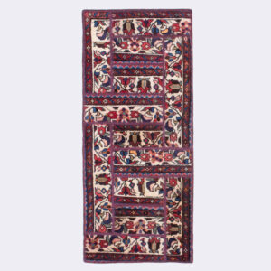 Vintage Persischer handgeknüpfter Patchwork-Teppich Bakhtiar
