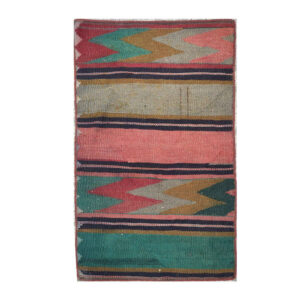 Persischer Patchwork-Kilim-Teppich Handgewebt Diamant