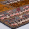 Vintage Persischer handgeknüpfter Patchwork-Teppich Jahan