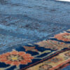 Persischer handgeknüpfter Patchwork-Teppich Ozean