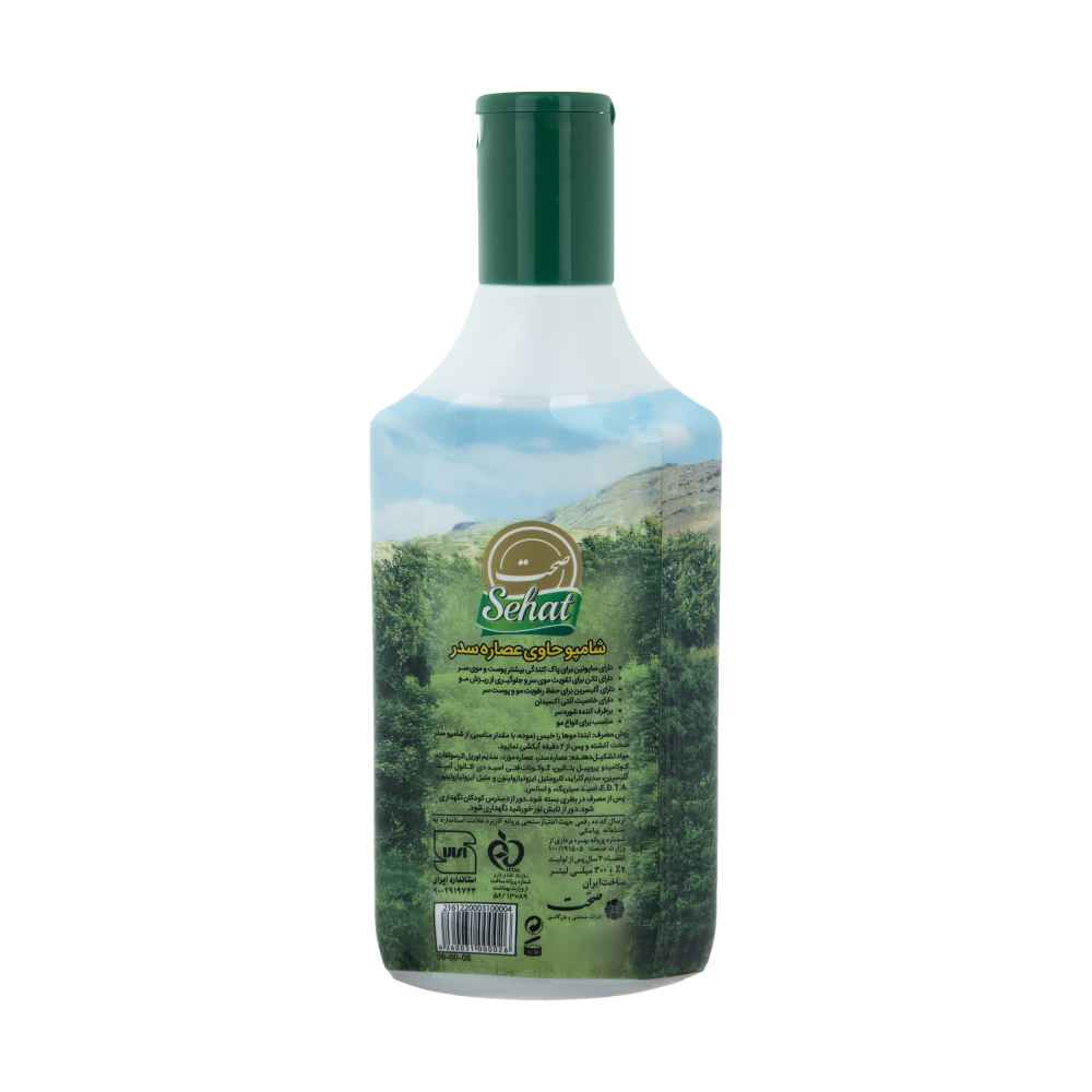 Sehat Zedernholz Shampoo – Natürliche Pflege für alle Haartypen (Packung mit 4)