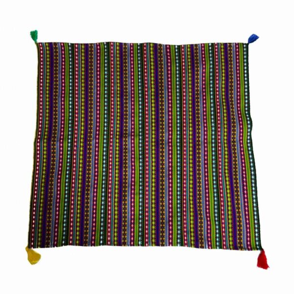 Authentischer persischer Jajim flachgewebter gestreifter Teppich Dario