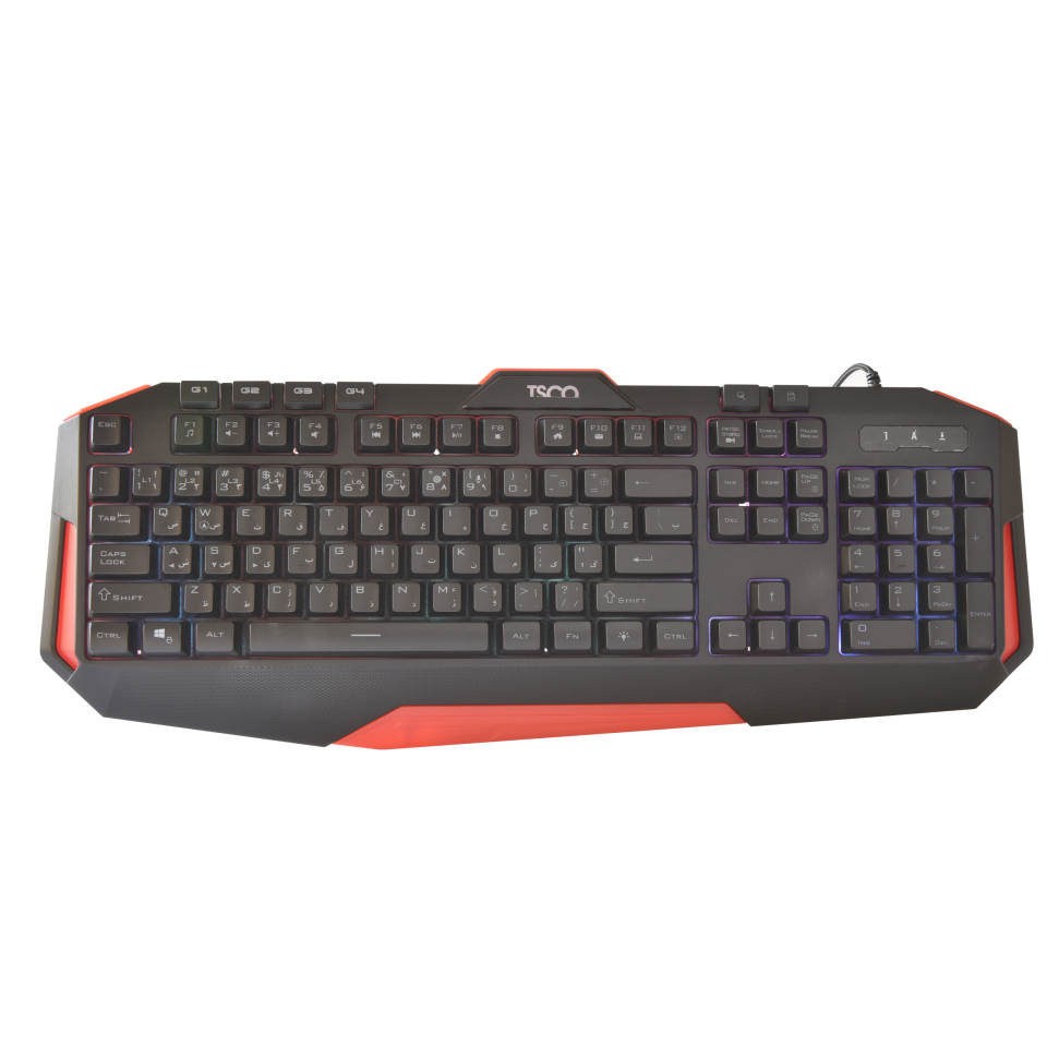 Tesco Gaming Tastatur mit Farsi Tasten TK 8123GA