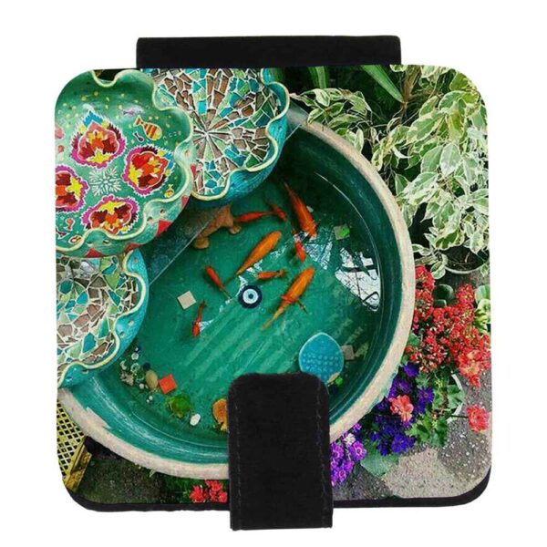 Taschenspiegel mit persisch inspiriertem Houz-Muster