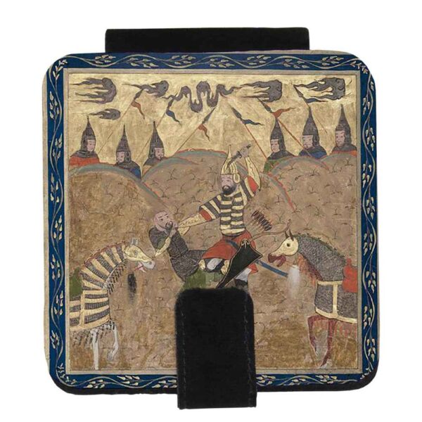 Taschenspiegel mit persisch inspiriertem Nabard-Muster