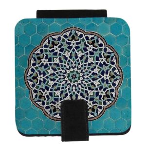 Taschenspiegel mit persisch inspiriertem Nahal-Motiv