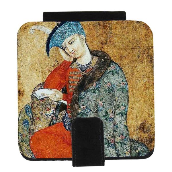 Taschenspiegel mit persisch inspiriertem Safavi-Muster