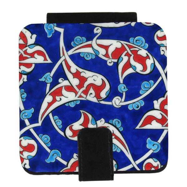 Taschenspiegel mit persisch inspiriertem Fliesenmotiv