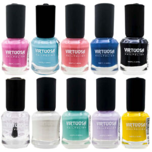 Halal-Nagellack Glänzende Oberfläche und Atmungsaktive Partyfarben (10x)