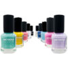 Halal-Nagellack Glänzende Oberfläche und Atmungsaktive Partyfarben (10x)