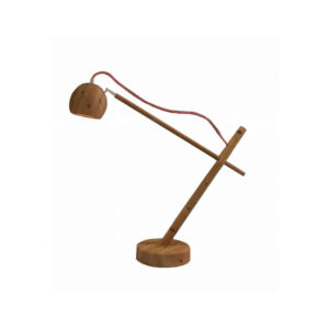 Holz verstellbare Schreibtischlampe Handgefertigt Lupika