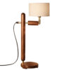 Holz verstellbare Schreibtischlampe Handgefertigt N21