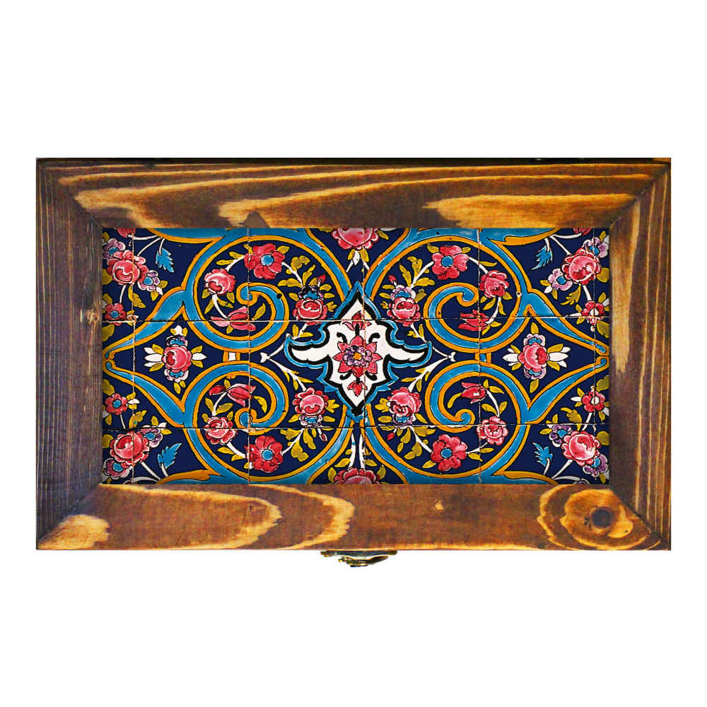 Holzbesteck-Aufbewahrungsbox Modell Fariba