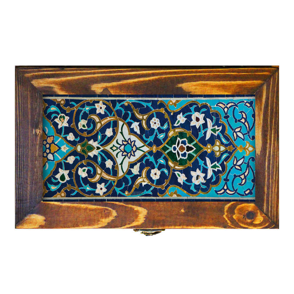 Holzbesteck-Aufbewahrungsbox Modell Negar