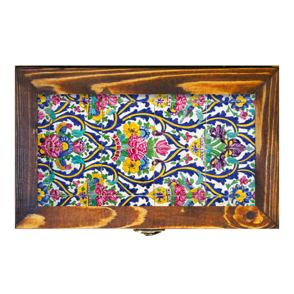 Holzbesteck-Aufbewahrungsbox Modell Vala