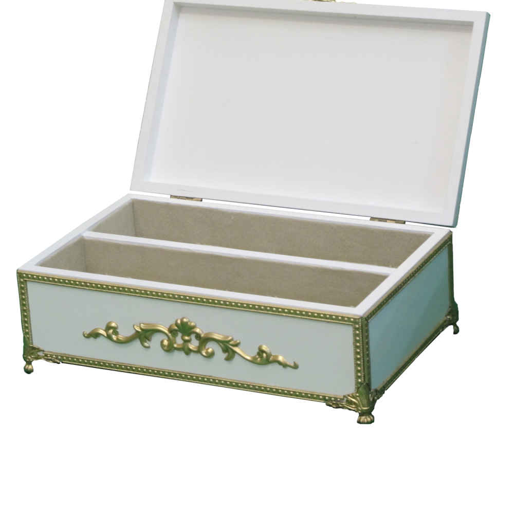 Holzbesteck-Aufbewahrungstruhe Modell Kamand