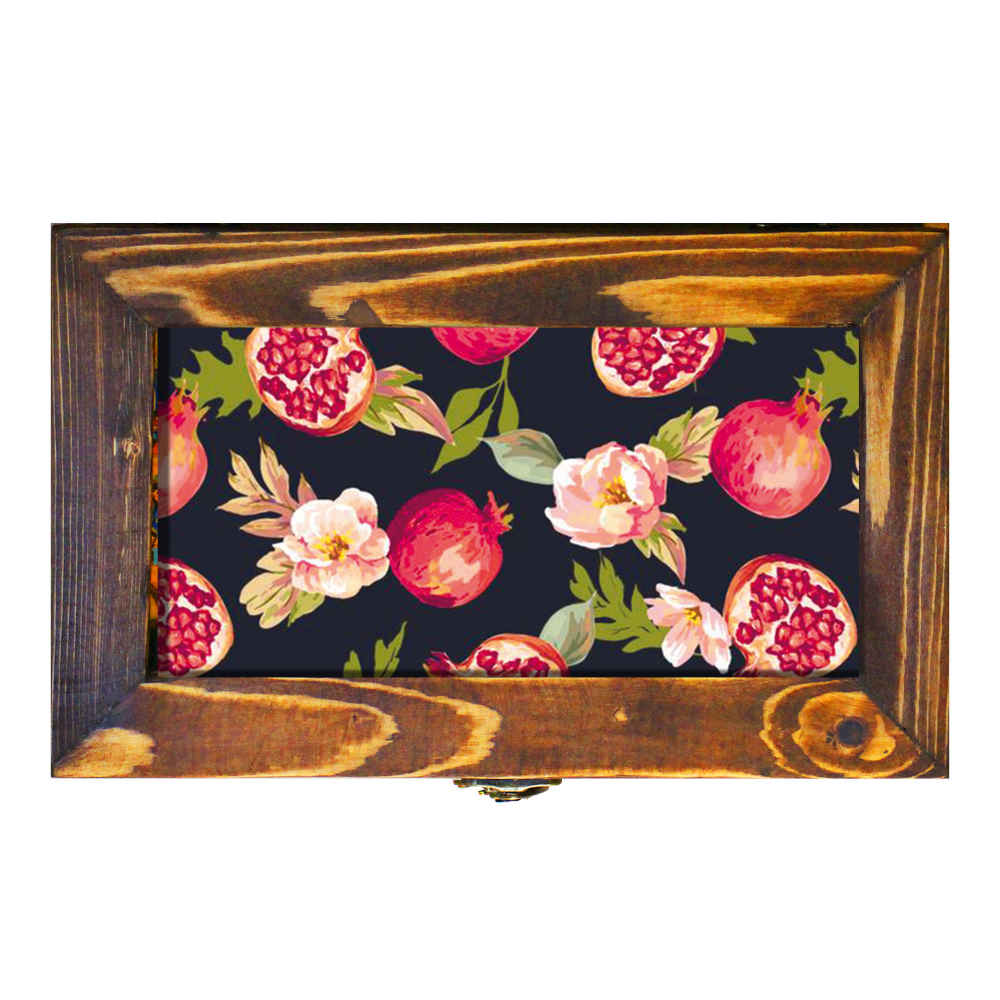 Holzbesteck-Aufbewahrungsbox Modell Yalda