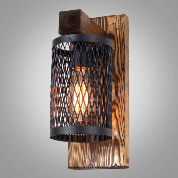 Wooden Wall Sconce Light Modern and Minimalist Style Cozy Aesthetic G15