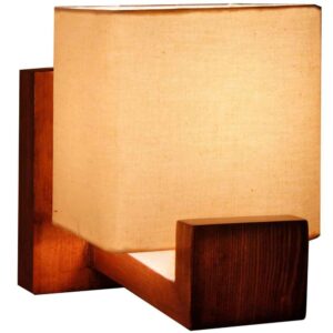 Holz Wandleuchte Modern und Minimalistisch Stil Gemütliche Ästhetik