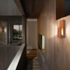 Holz Wandleuchte Modern und Minimalistisch Stil Gemütliche Ästhetik U1