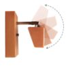 Holz Wandleuchte Modern und Minimalistisch Stil Gemütliche Ästhetik U5