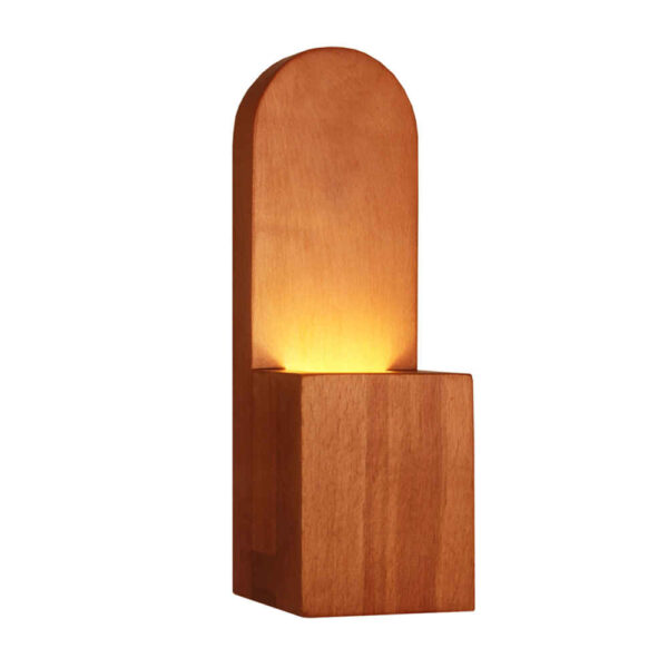 Holz Wandleuchte Modern und Minimalistisch Stil Gemütliche Ästhetik U9