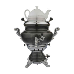Gas-Samowar Teekocher mit Teekanne Modernes Design Sogand 6-Liter