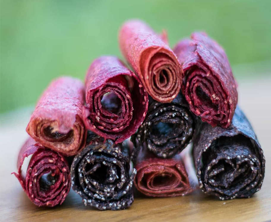 Persisches hausgemachtes Fruchtleder aus schwarzen Maulbeeren - 800 g