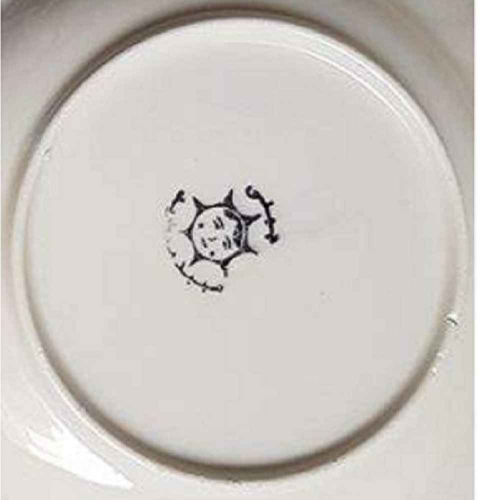 Porzellankaraffe mit Karodesign Morvarid