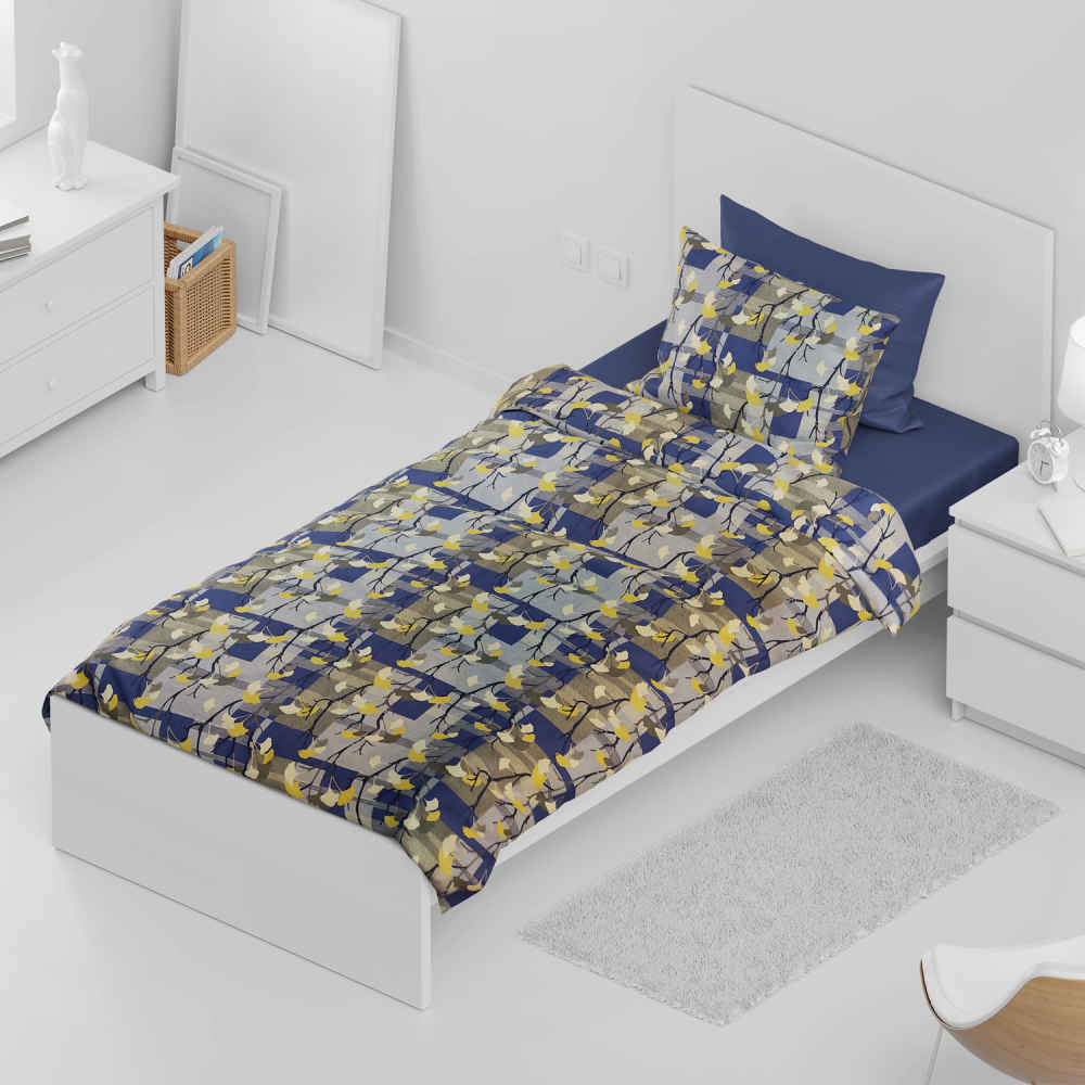 Baumwolle & Polyester Doppel-Bettbezug – Super weich, Chika Modell