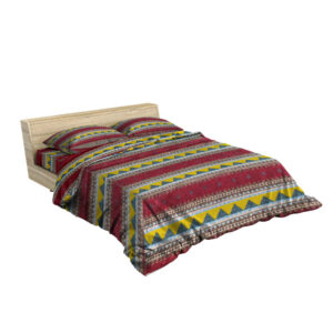 Baumwolle & Polyester Doppel-Bettbezug – Super weich, Gabbeh Modell
