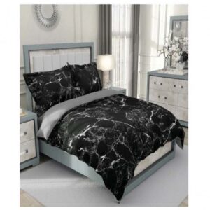 Baumwolle & Polyester Doppel-Bettbezug – Super weich, Granite Modell