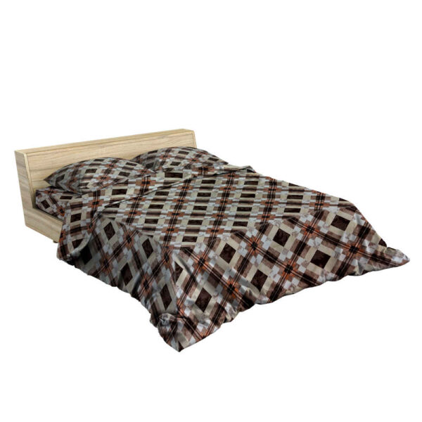 Baumwolle & Polyester Doppel-Bettbezug – Super weich, Ladan Modell