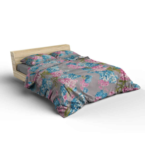 Baumwolle & Polyester Doppel-Bettbezug – Super weich, Saina Modell