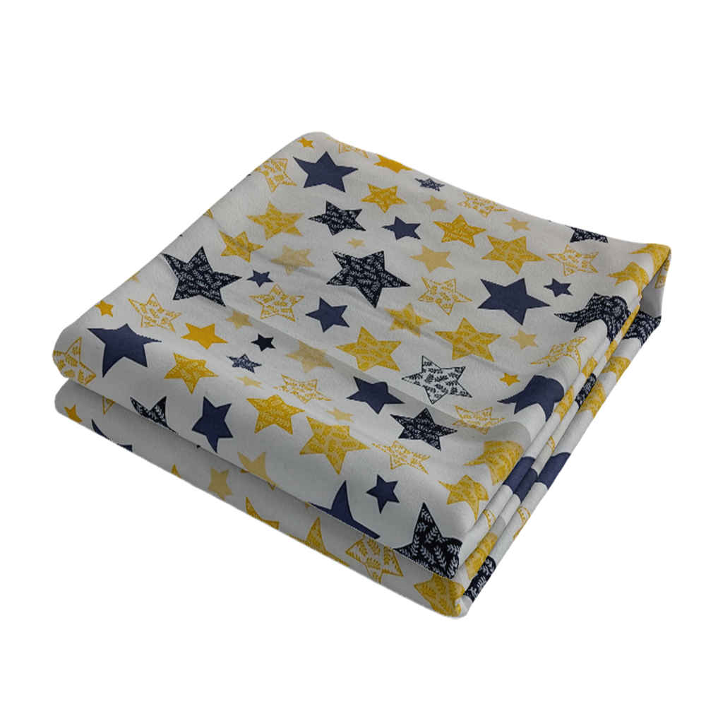 Baumwolle & Polyester Doppel-Bettbezug – Super weich, Stars Modell