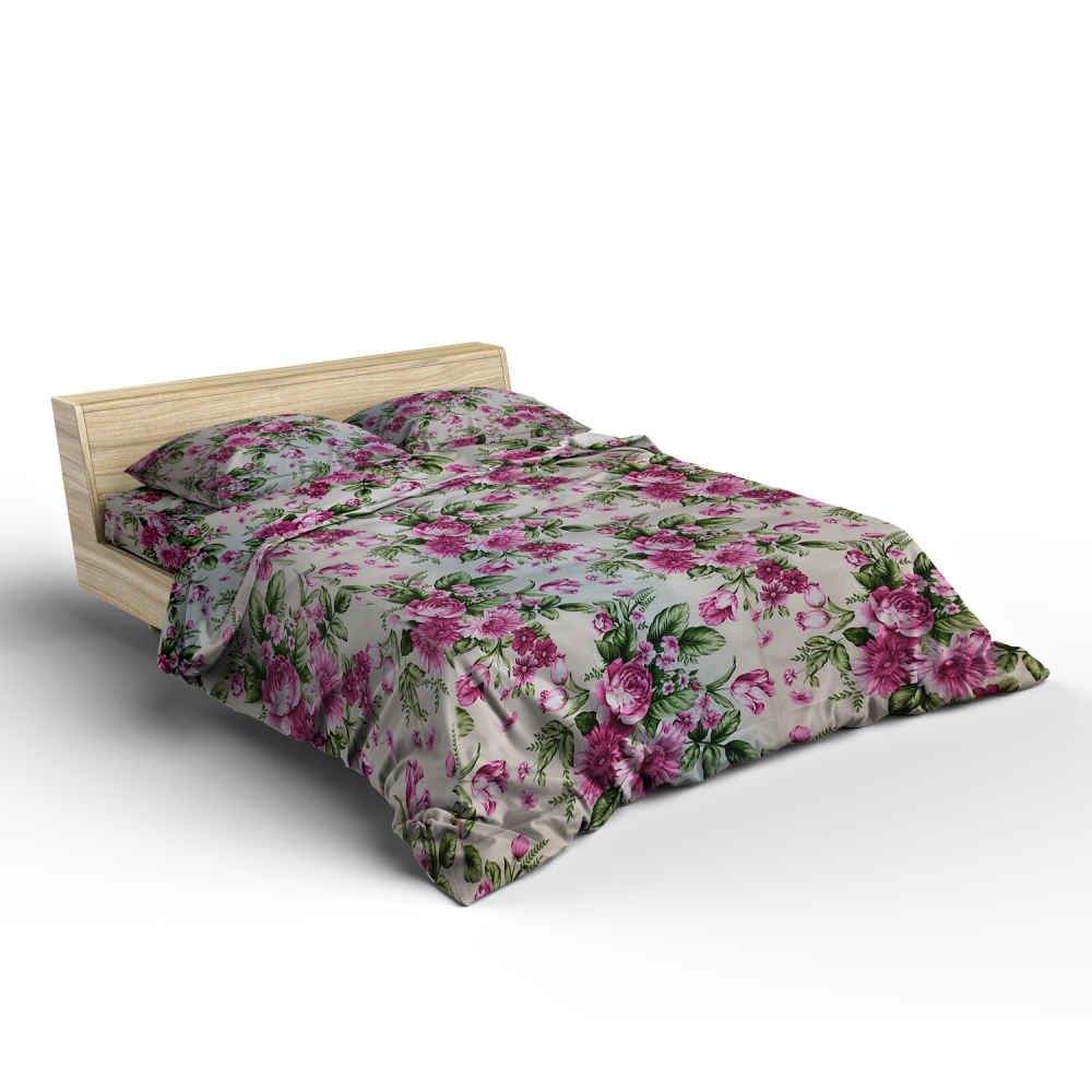 Baumwolle & Polyester Doppel-Bettbezug – Super weich, Zhirora Modell