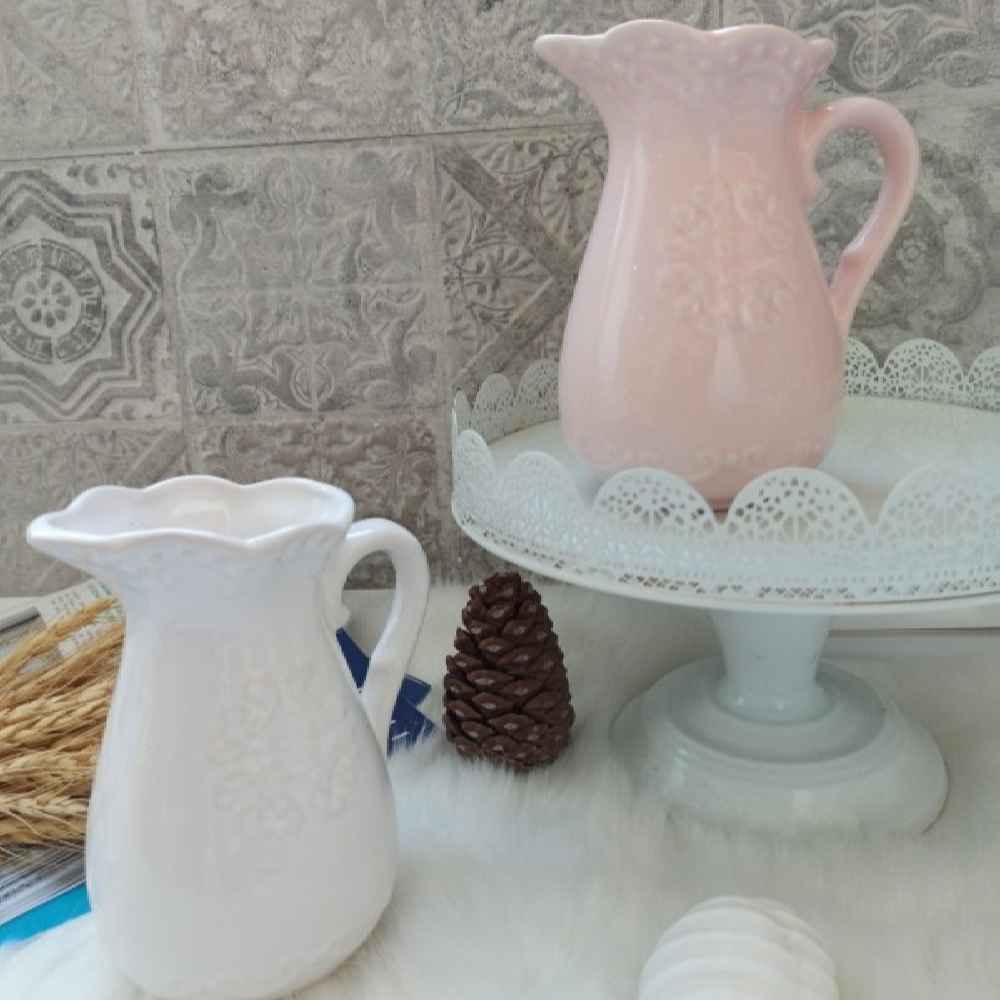 Dekorative Keramikkrugvase Modell Rose