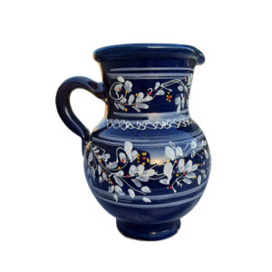 Handbemalter Persischer Eleganz-Töpferkrug Naghashi