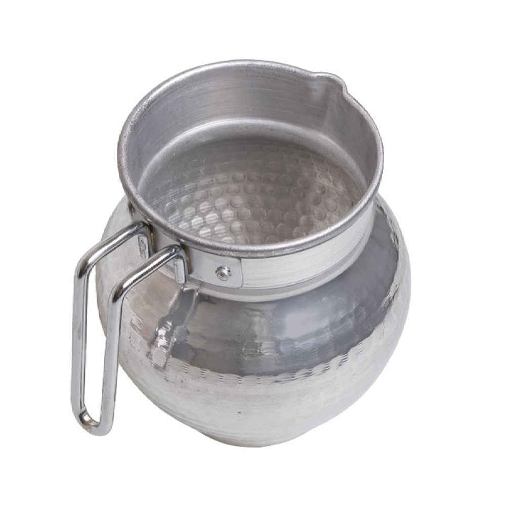 Dekorative Stahlkrugvase Modell Hammerschlag