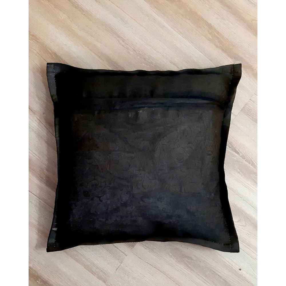 Bestickter Kissenbezug – Dschungel Suzani-Design