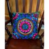 Bestickter Kissenbezug – Mona Suzani-Design